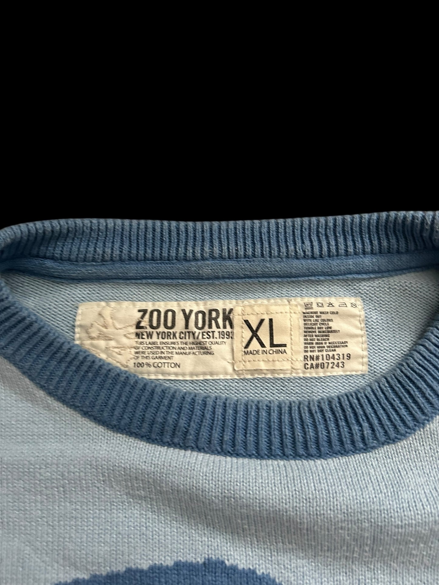 Zoo York Sweater Y2K