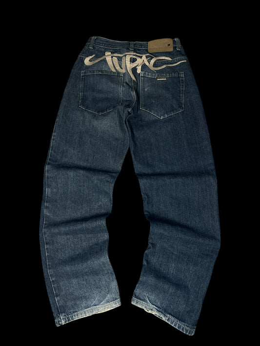 Makaveli Tupac Baggyjeans W32 Y2K