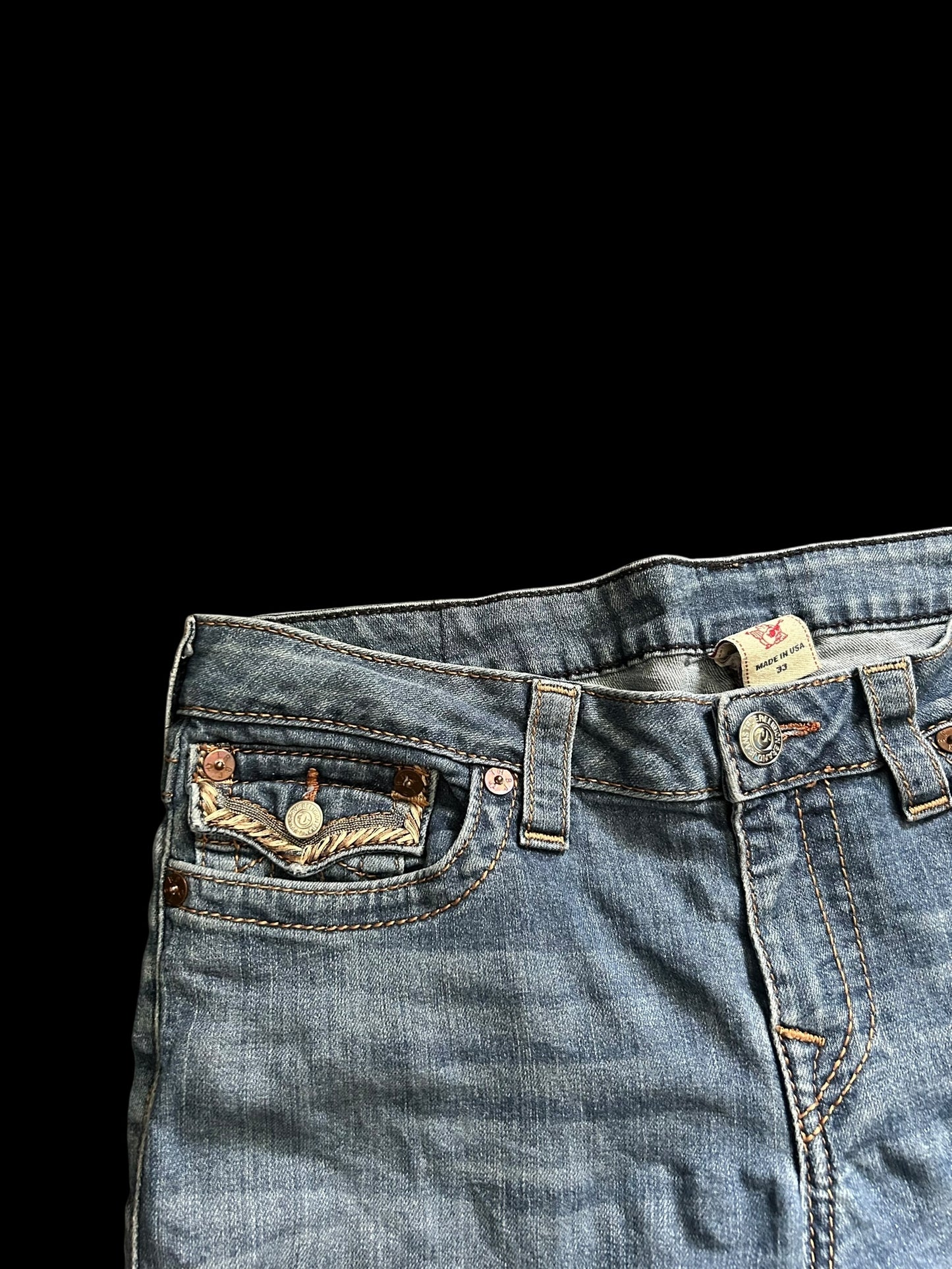 True Religion Bootcut Jeans W33 Y2K