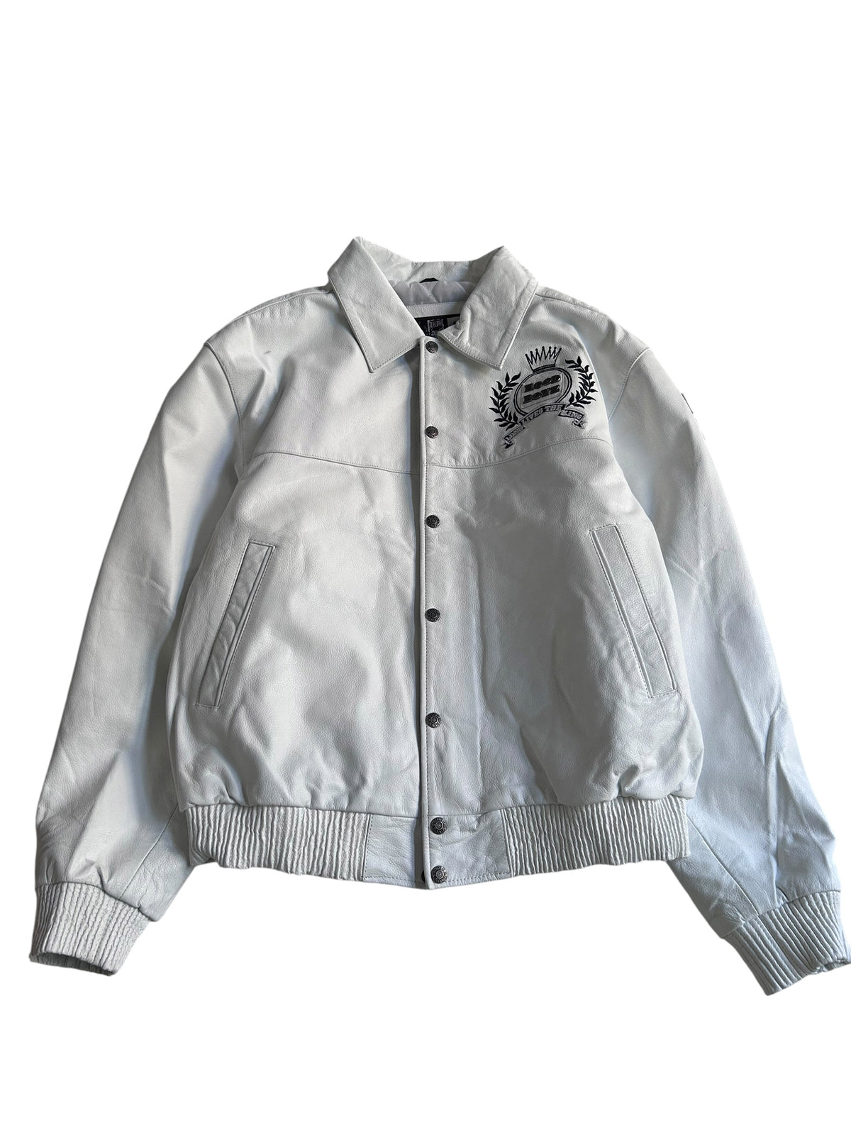 Hoodboyz Leather Jacket XL Y2K