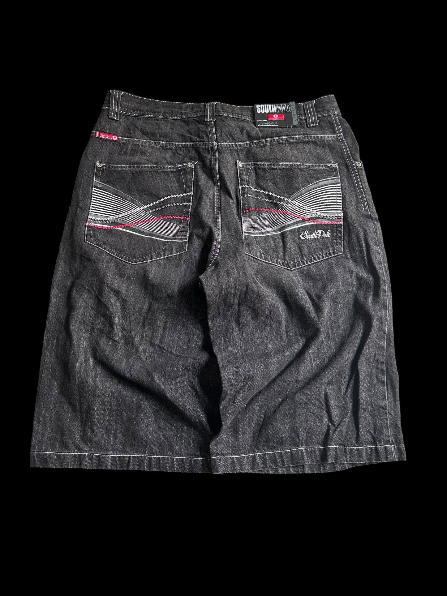 Southpole Baggy Jorts W38 Y2K