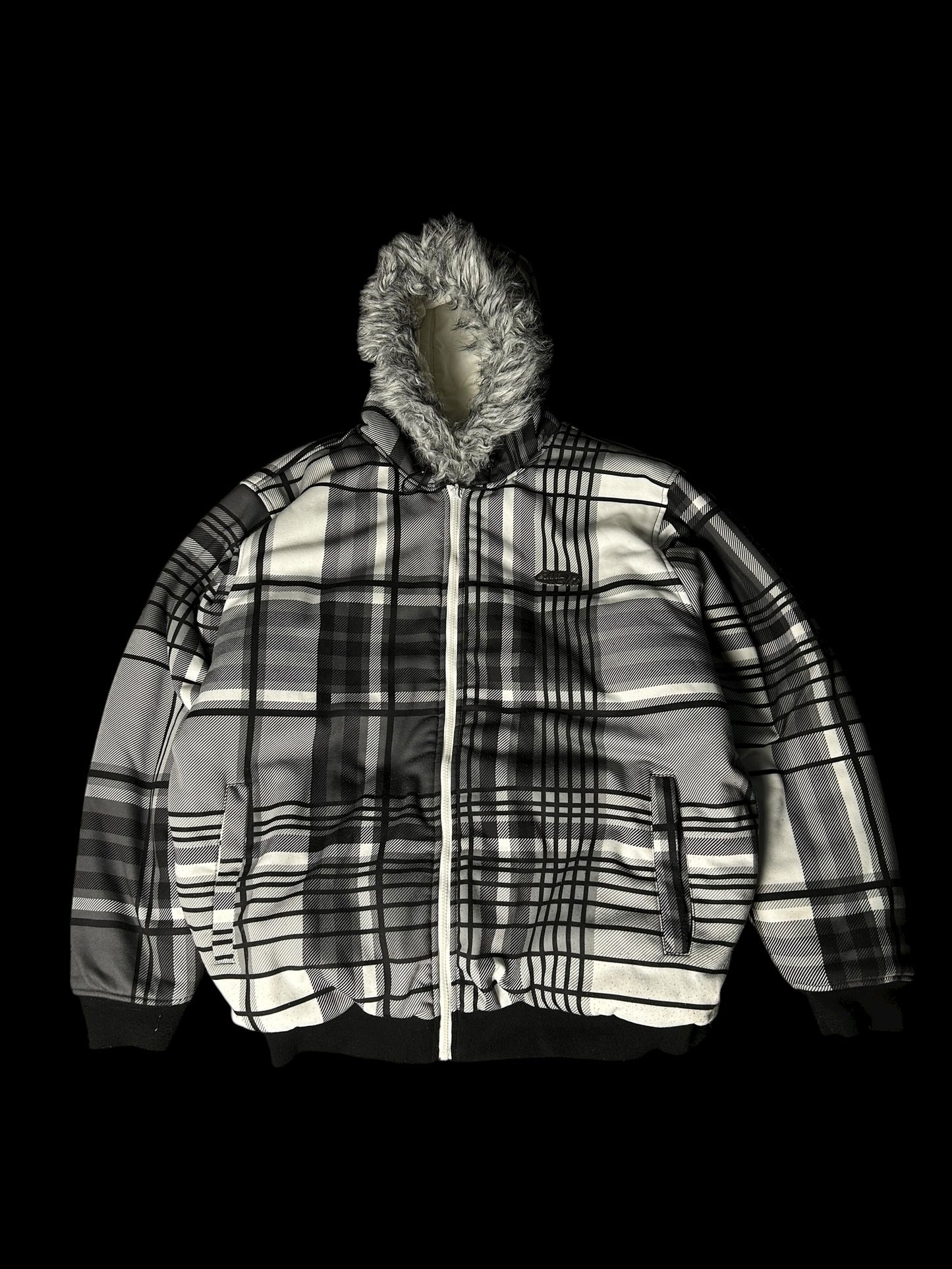 Raw Blue Wendejacke Y2K