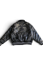 Raw Blue Brooklyn Leather Jacket M Y2K