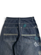 Southpole Graffiti Silver Tab Baggy W32 Y2K