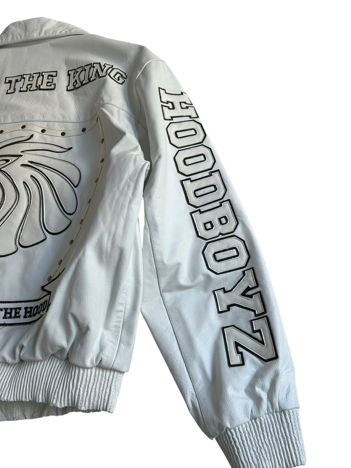 Hoodboyz Leather Jacket XL Y2K