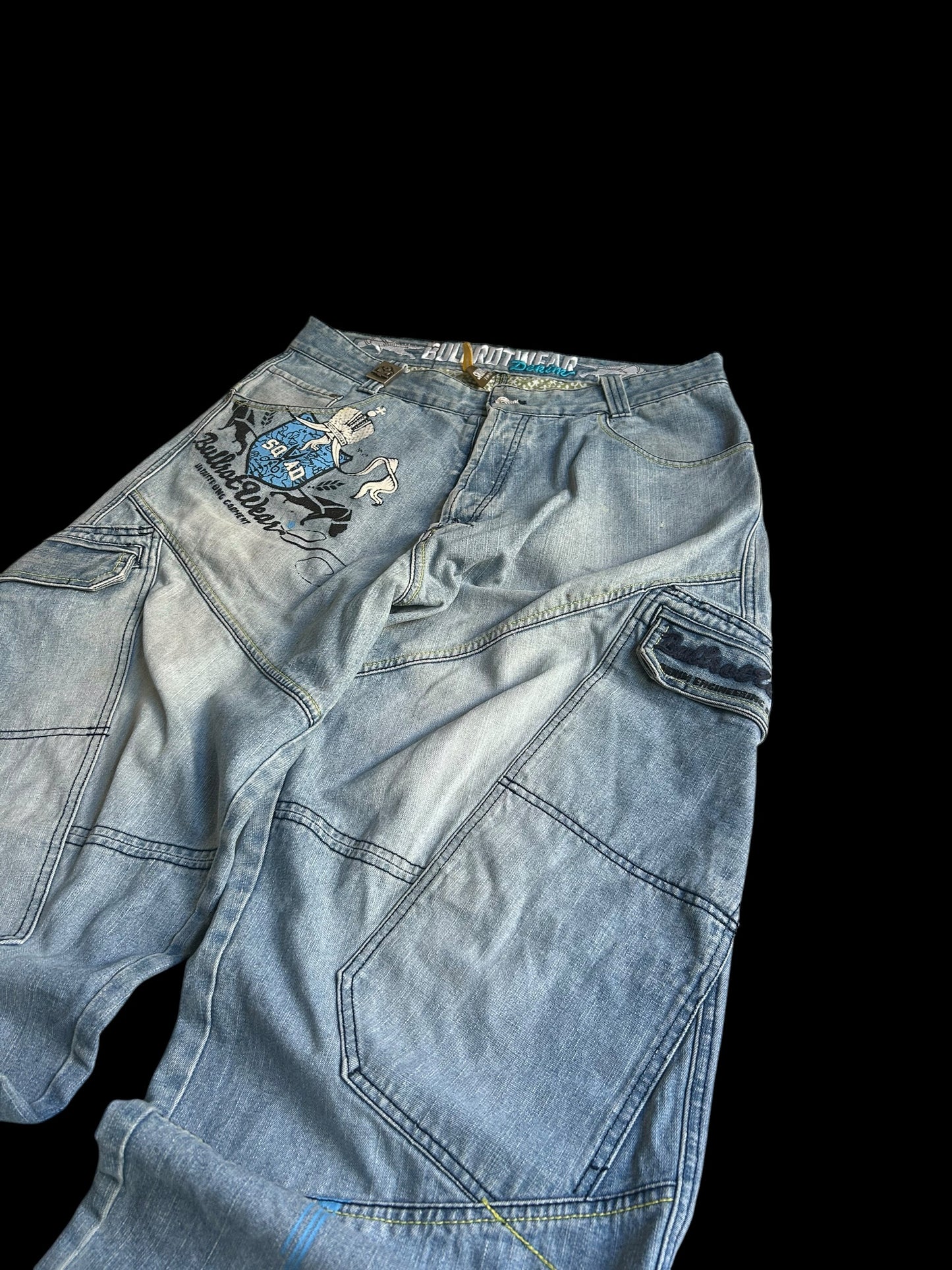 Bullrot Baggyjeans L Y2K