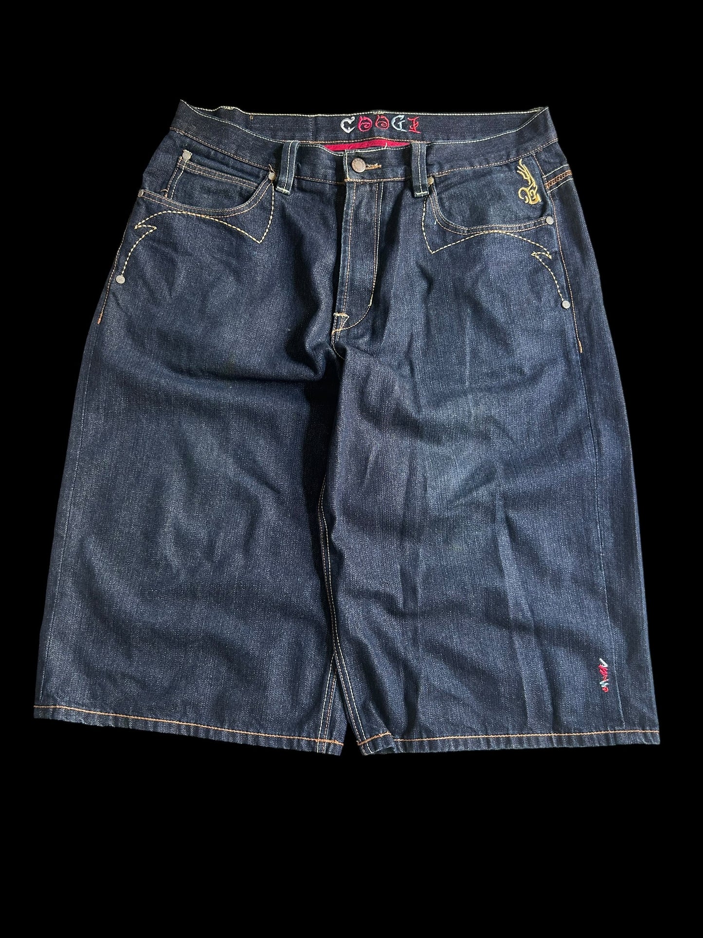 Coogi Baggy Jorts W38 Y2K