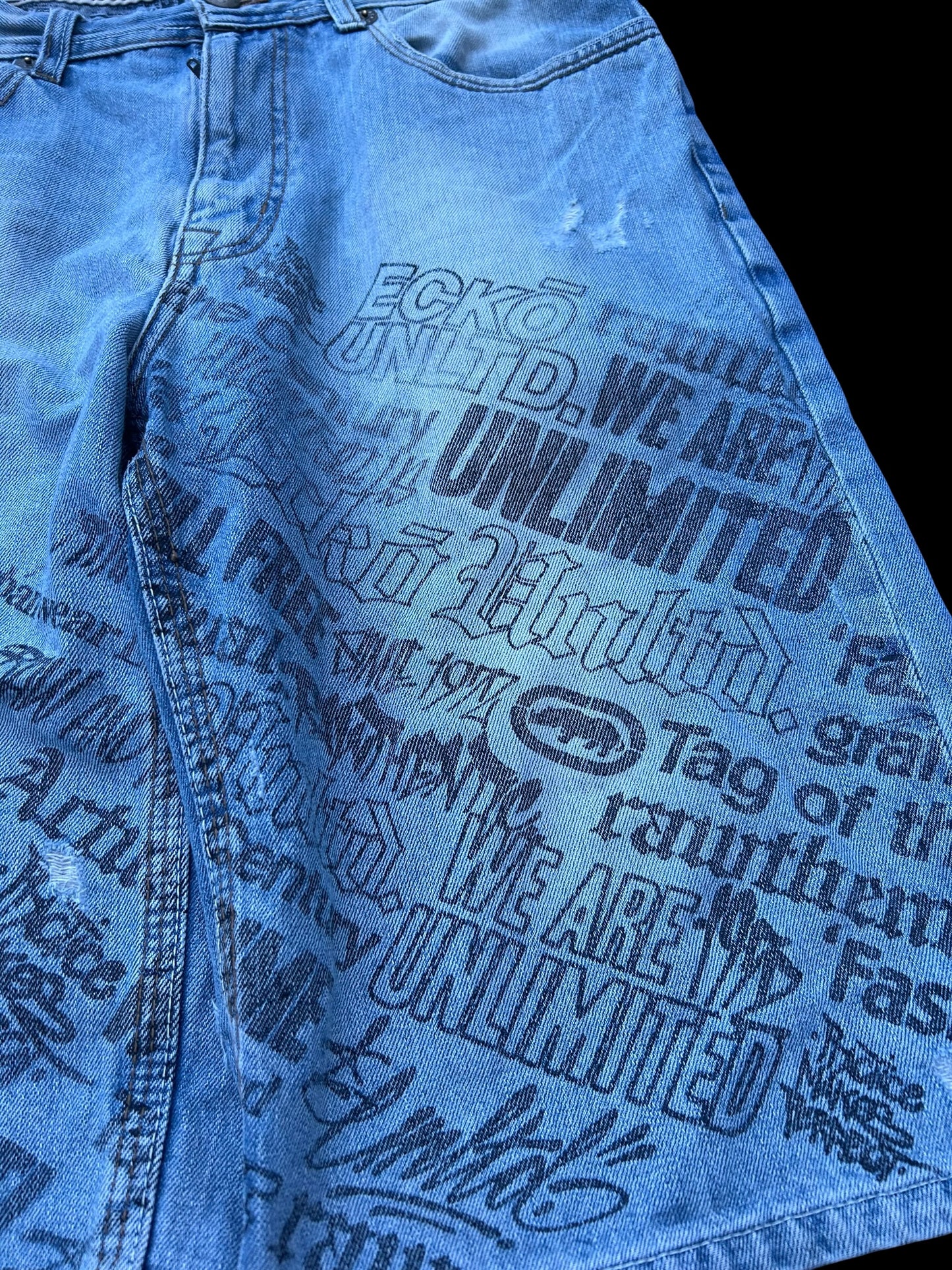 Ecko Unltd Jorts W32 Y2K