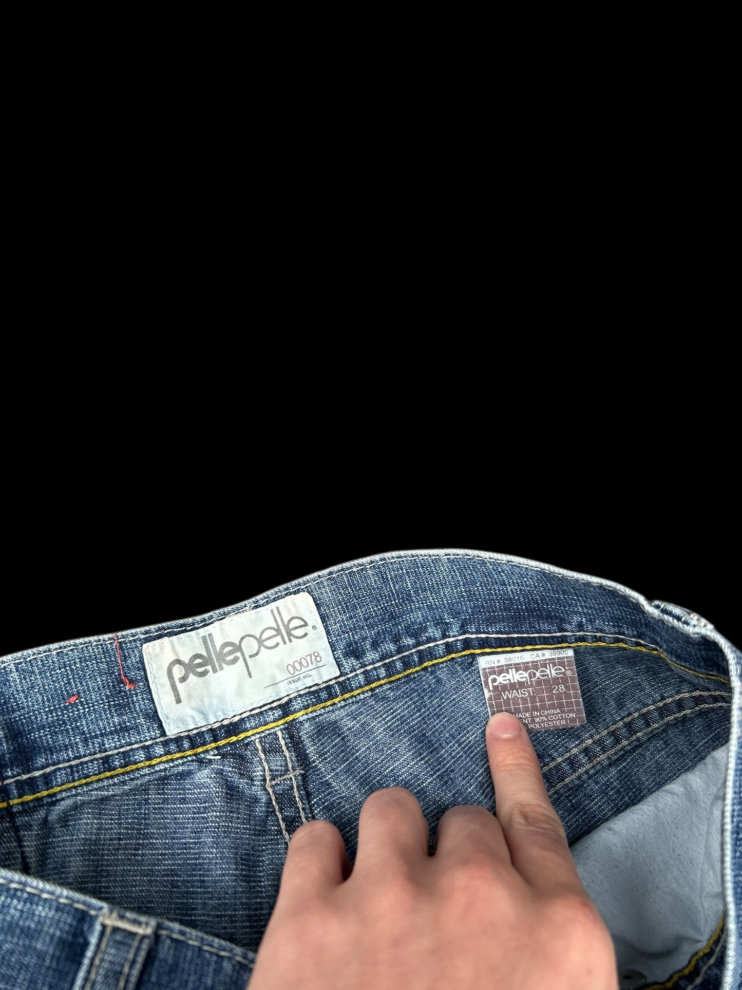 Pelle Pelle Jorts W28 Y2K