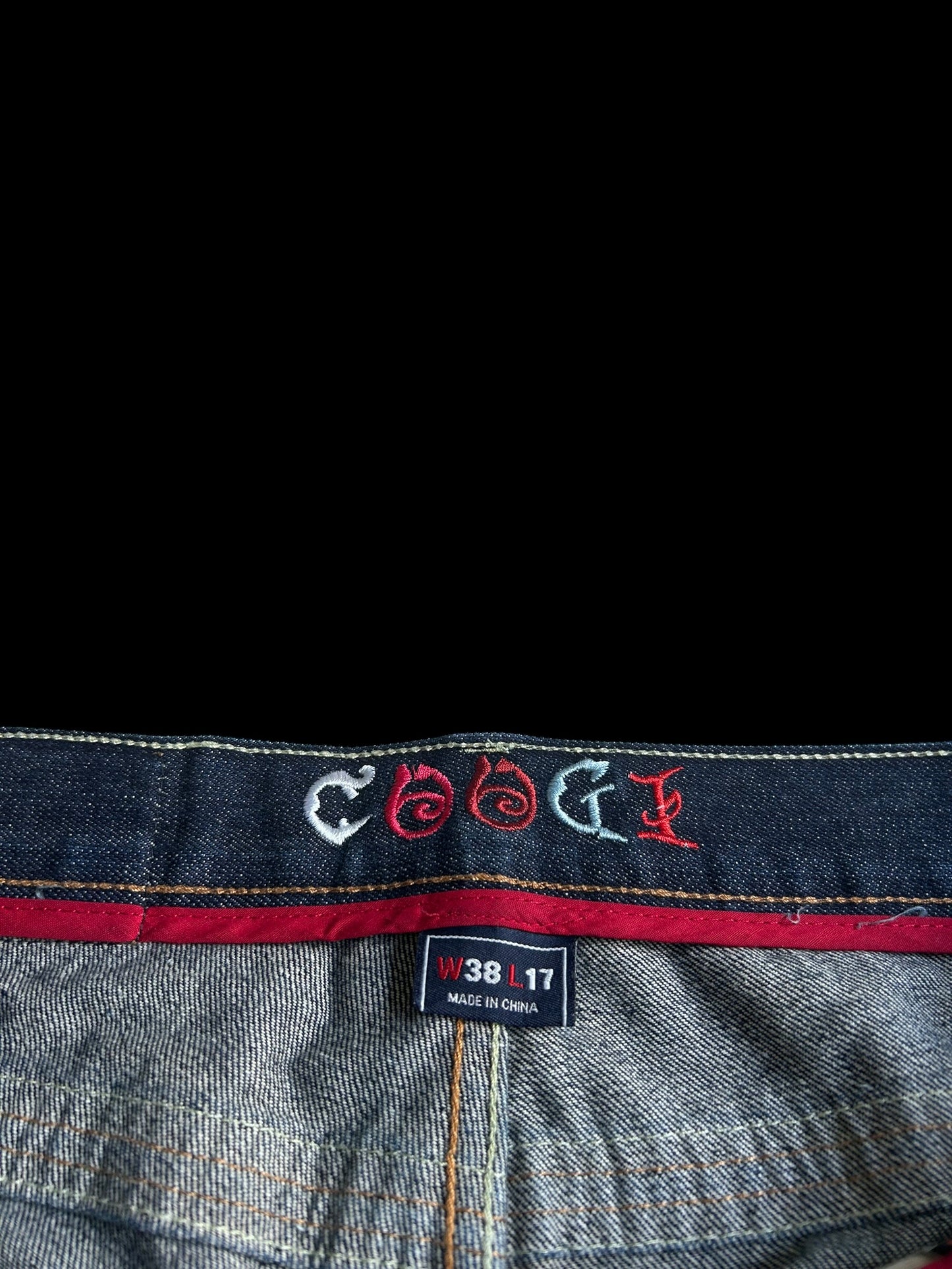 Coogi Baggy Jorts W38 Y2K