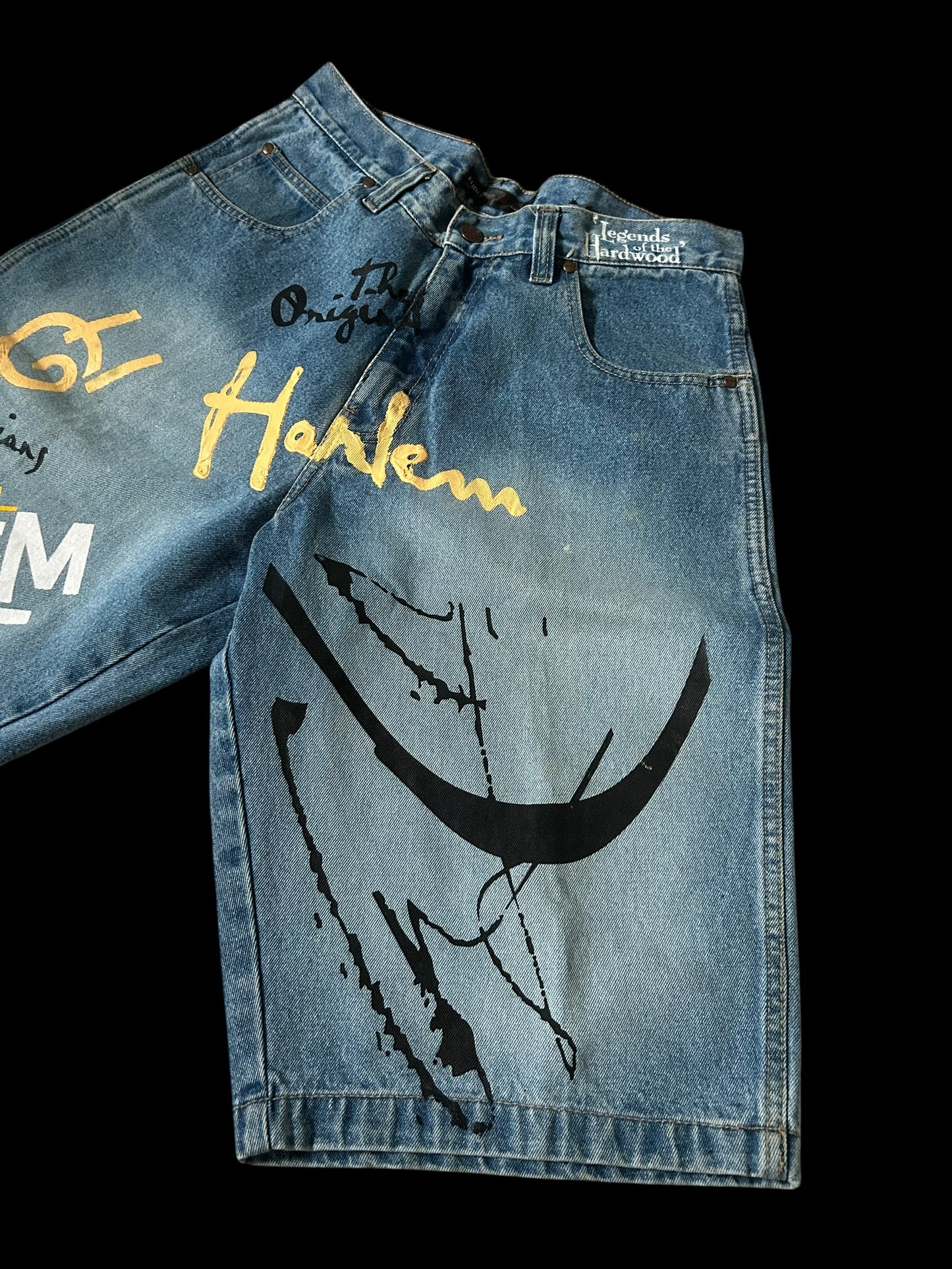 Fubu Platinum Jorts Y2K