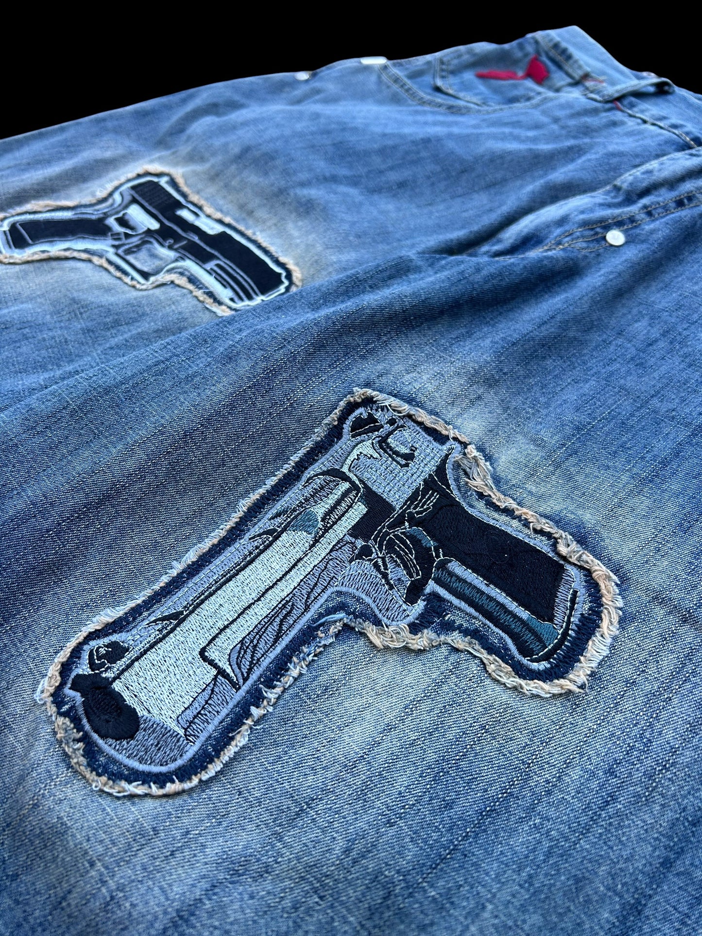 Arme Welcome to the Hood Baggyjeans W36 Y2K
