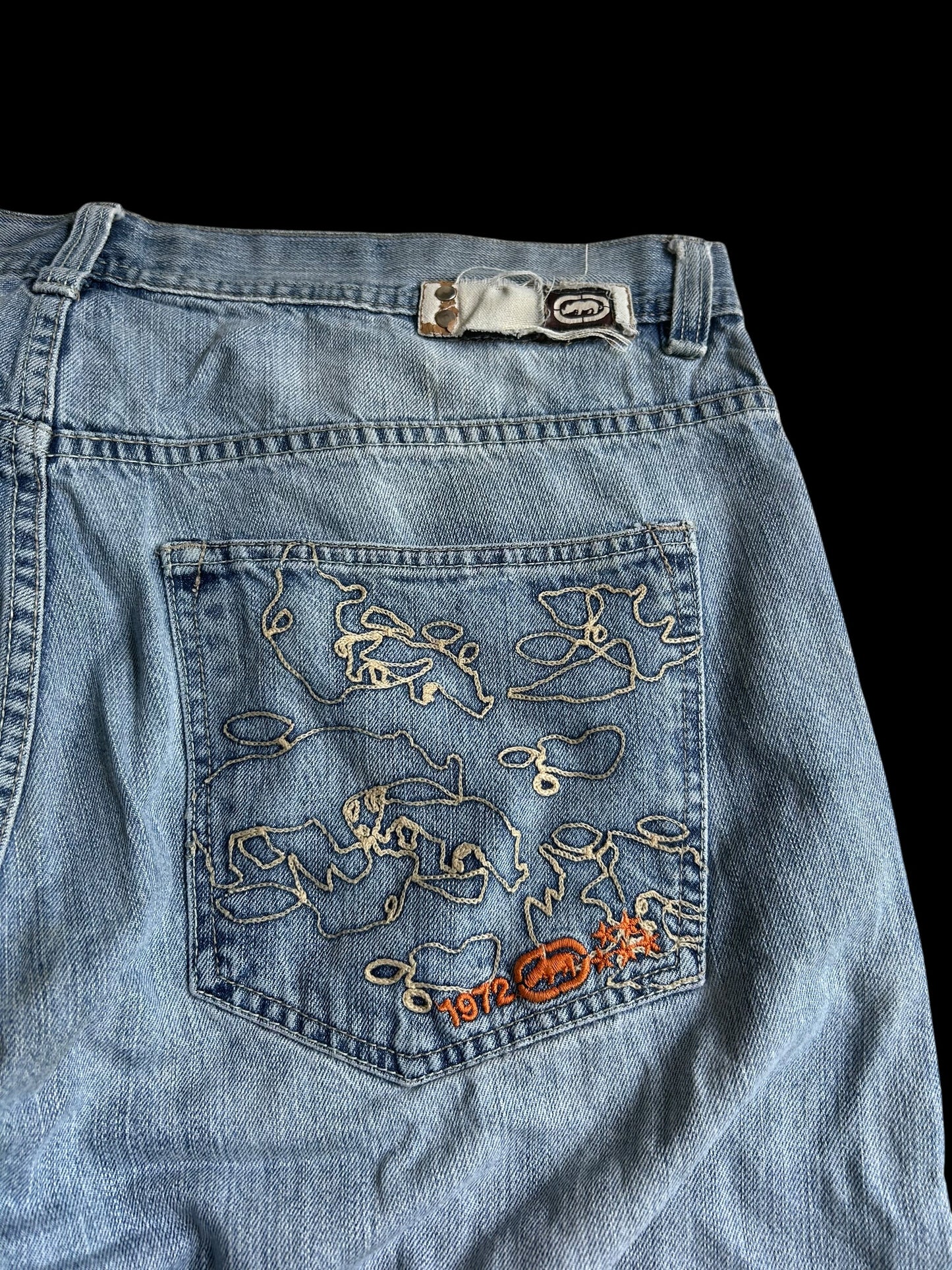 Ecko Unltd Baggy Jorts W38 Y2K