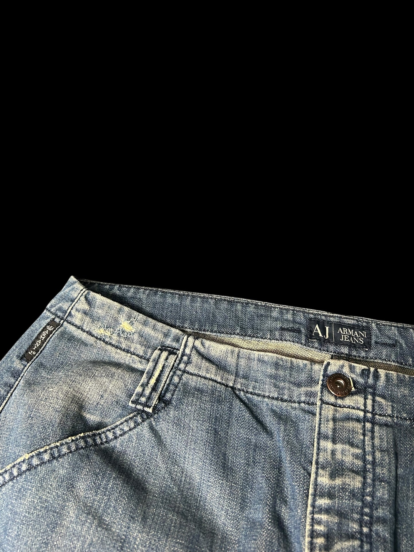 Armani Baggy/Flared Jeans Vintage