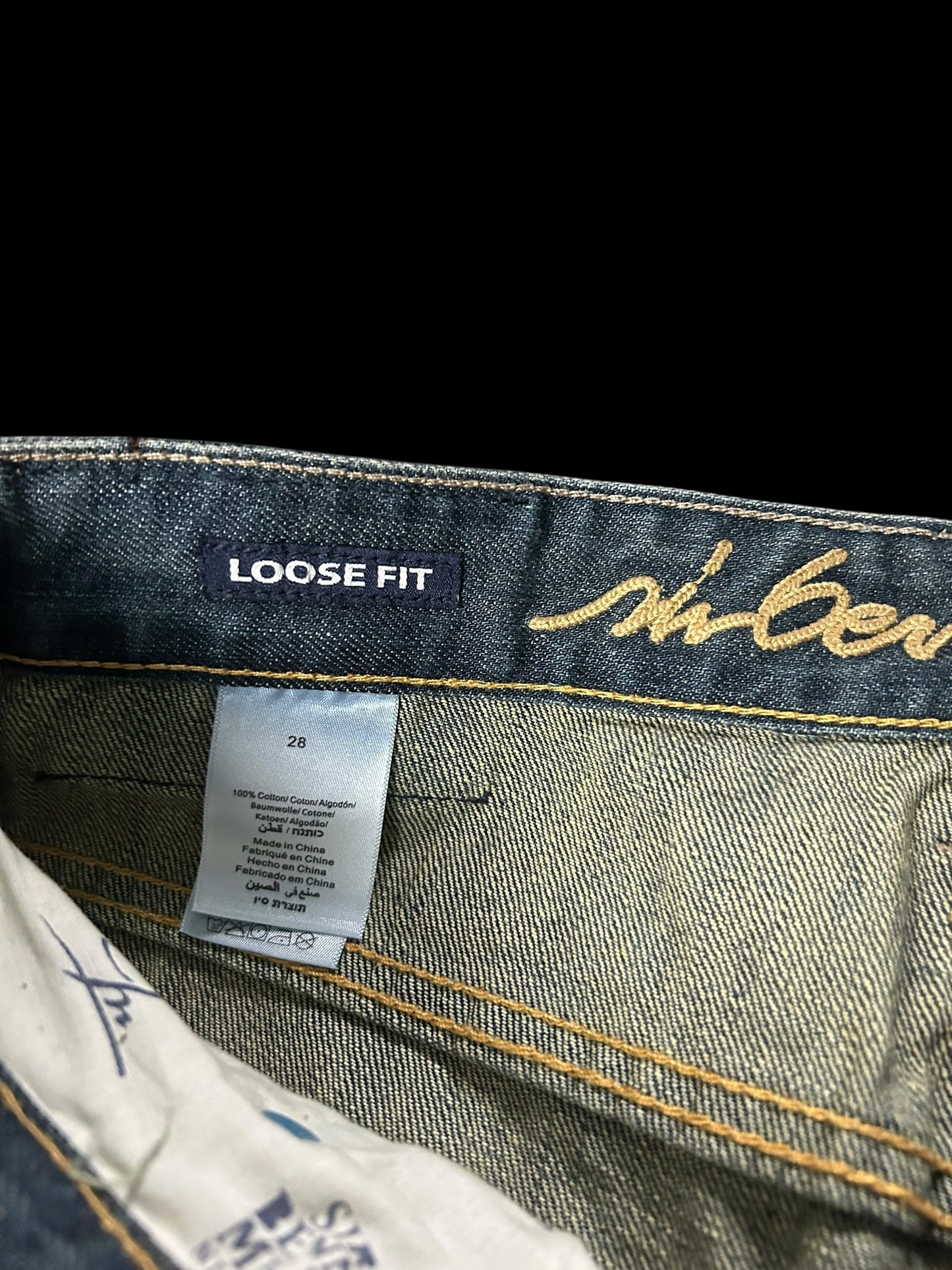 Sir Benni Miles Baggy Y2K W28