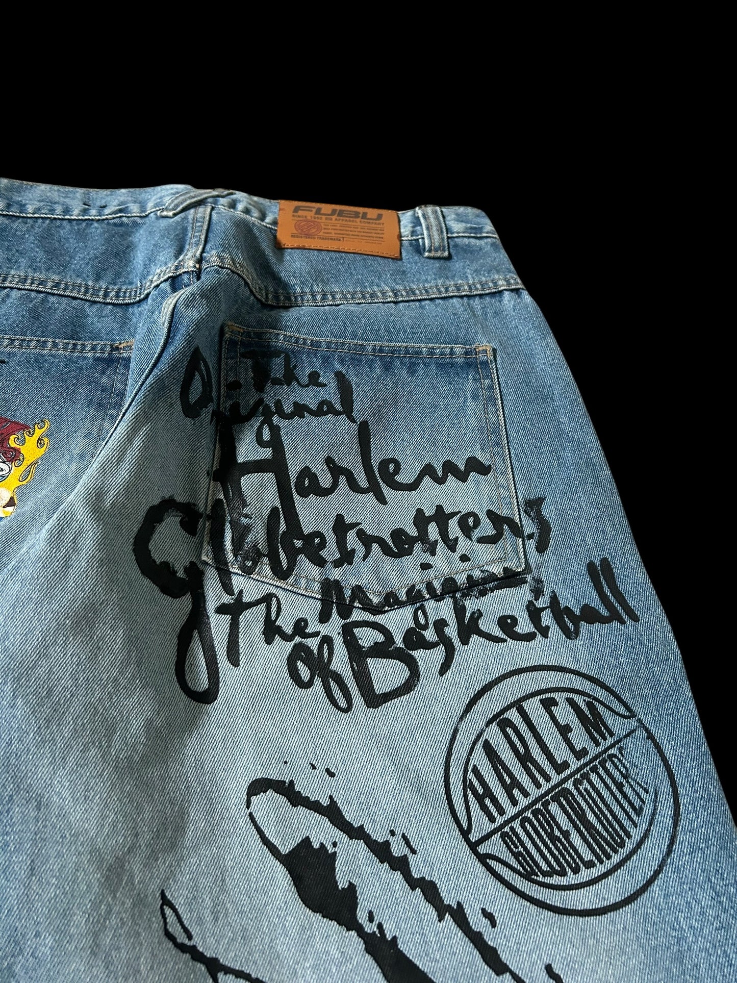 Fubu Platinum Jorts Y2K