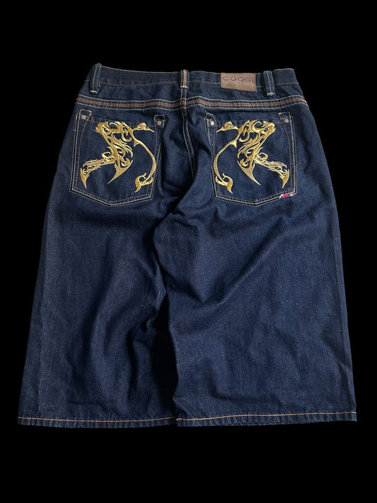 Coogi Baggy Jorts W38 Y2K