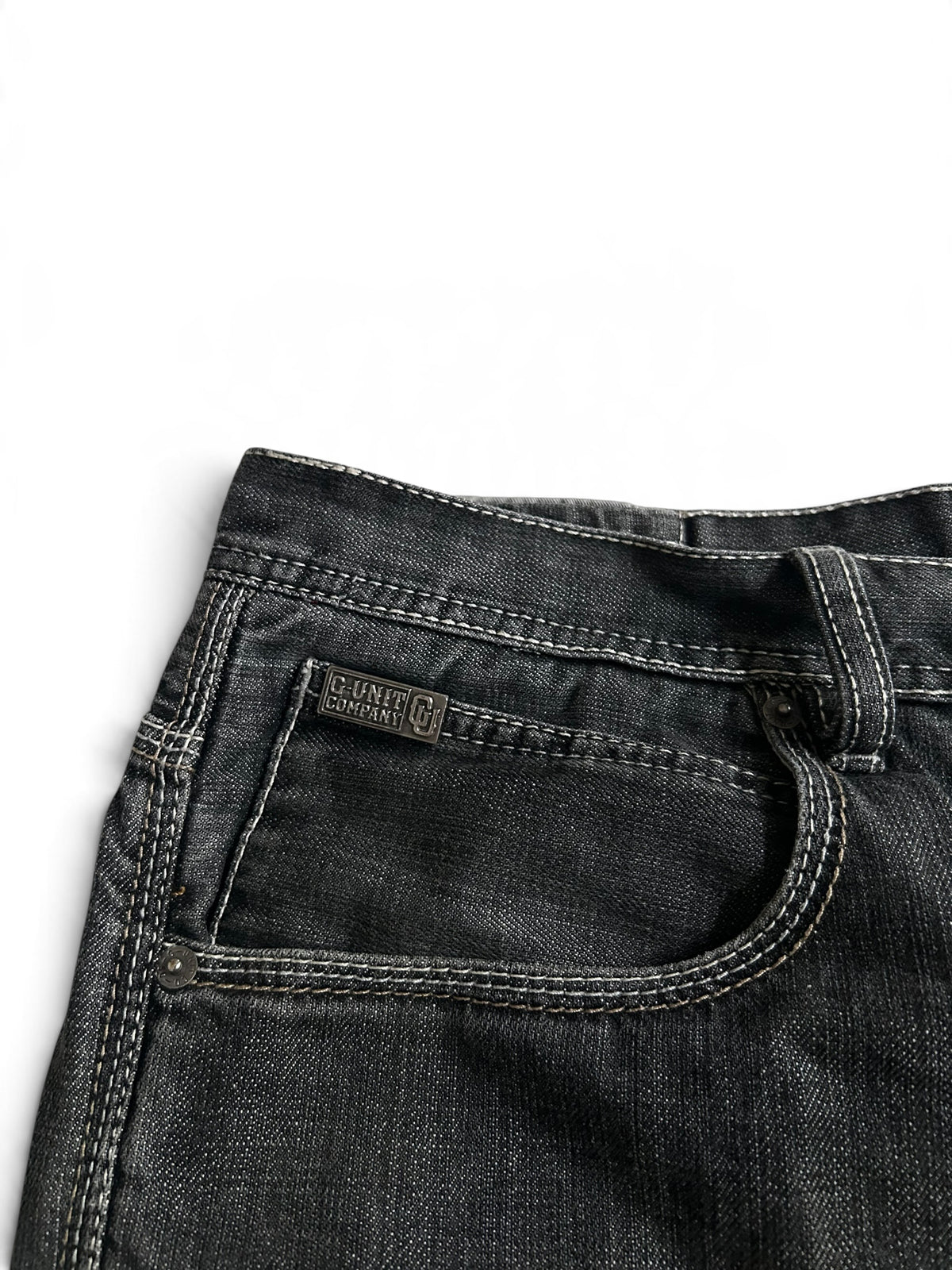 G-Unit studded Cross Baggy Jeans W34 Y2K