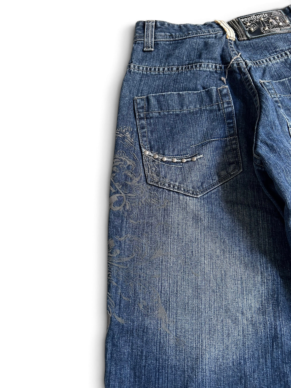 Southpole studded SPD Baggyjeans W26 Y2K