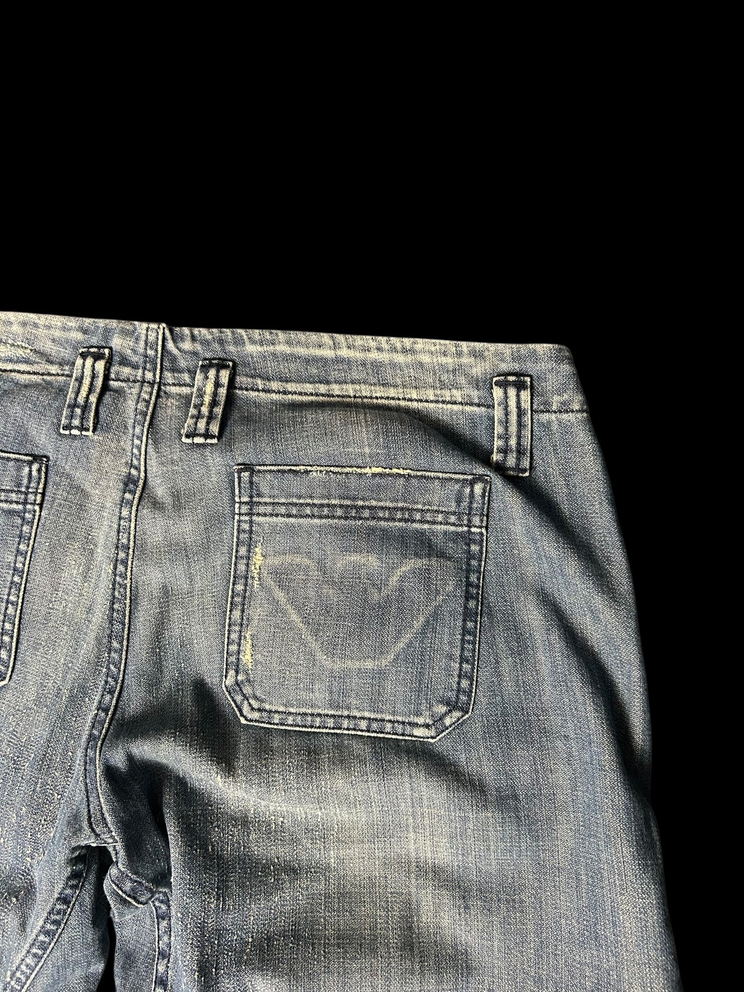 Armani Baggy/Flared Jeans Vintage