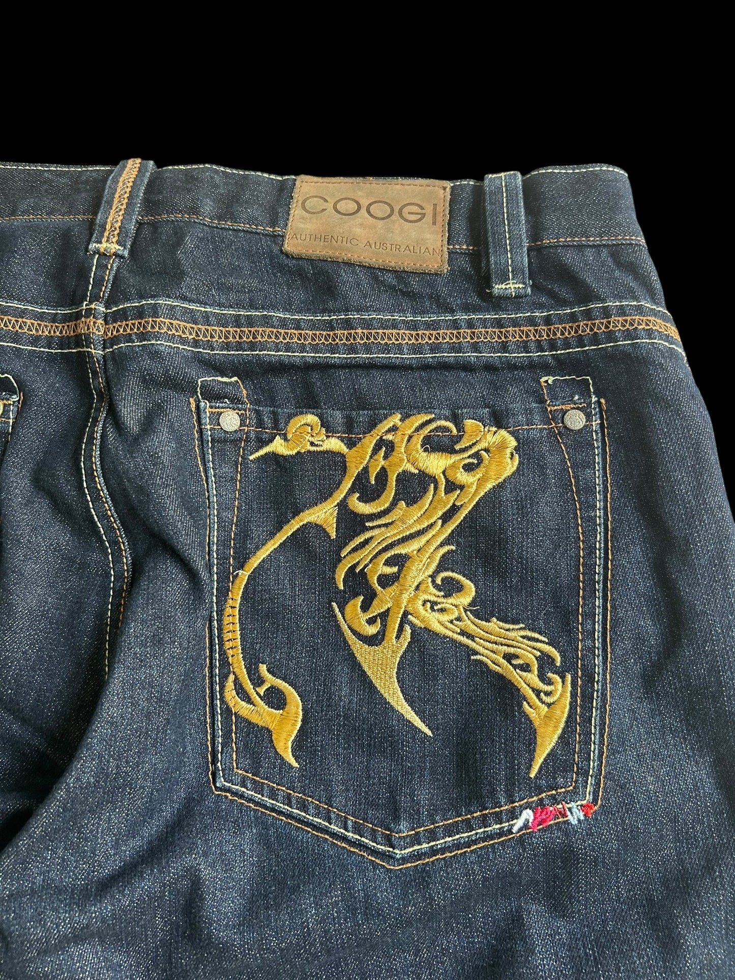 Coogi Baggy Jorts W38 Y2K