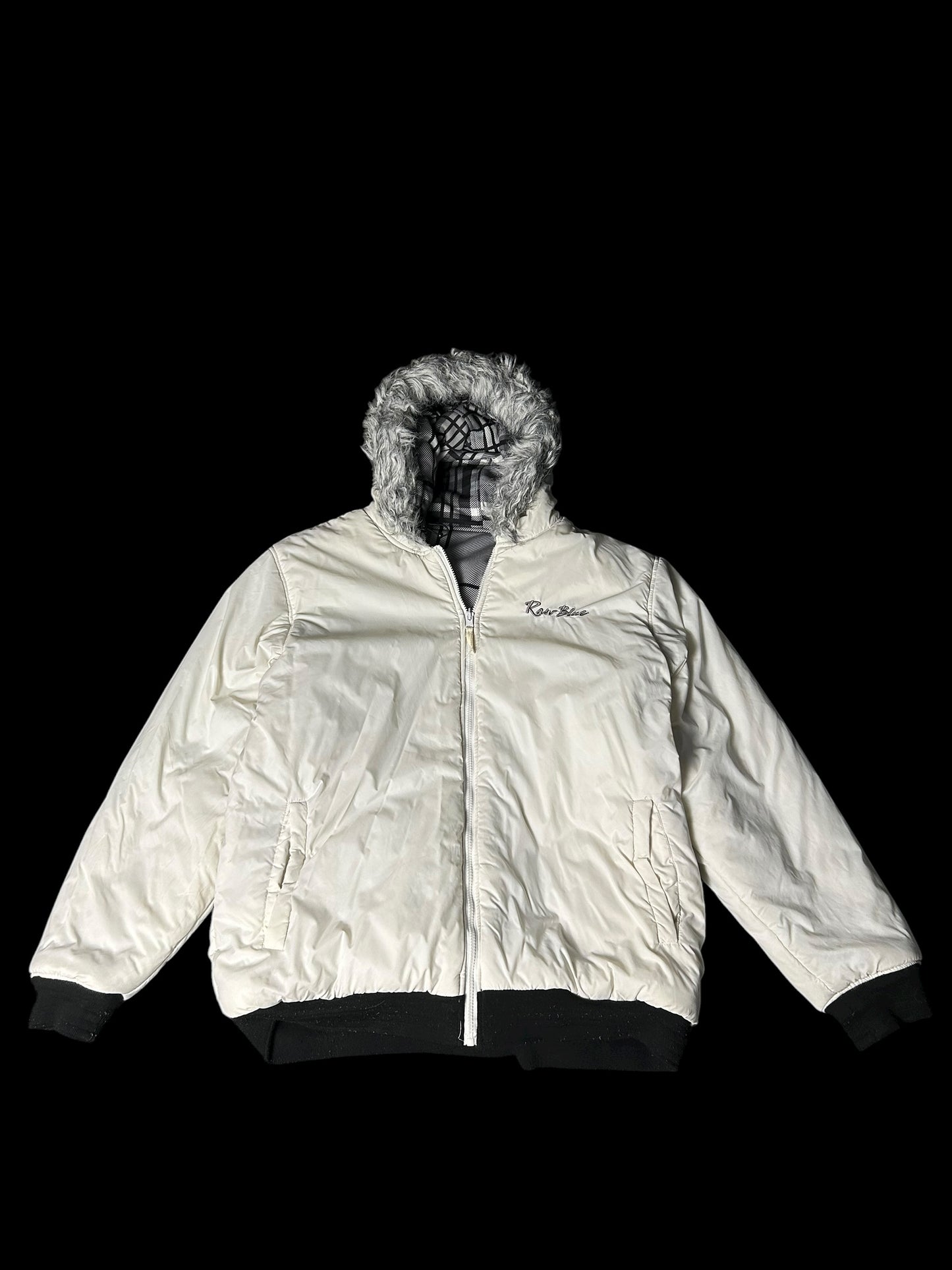 Raw Blue Wendejacke Y2K