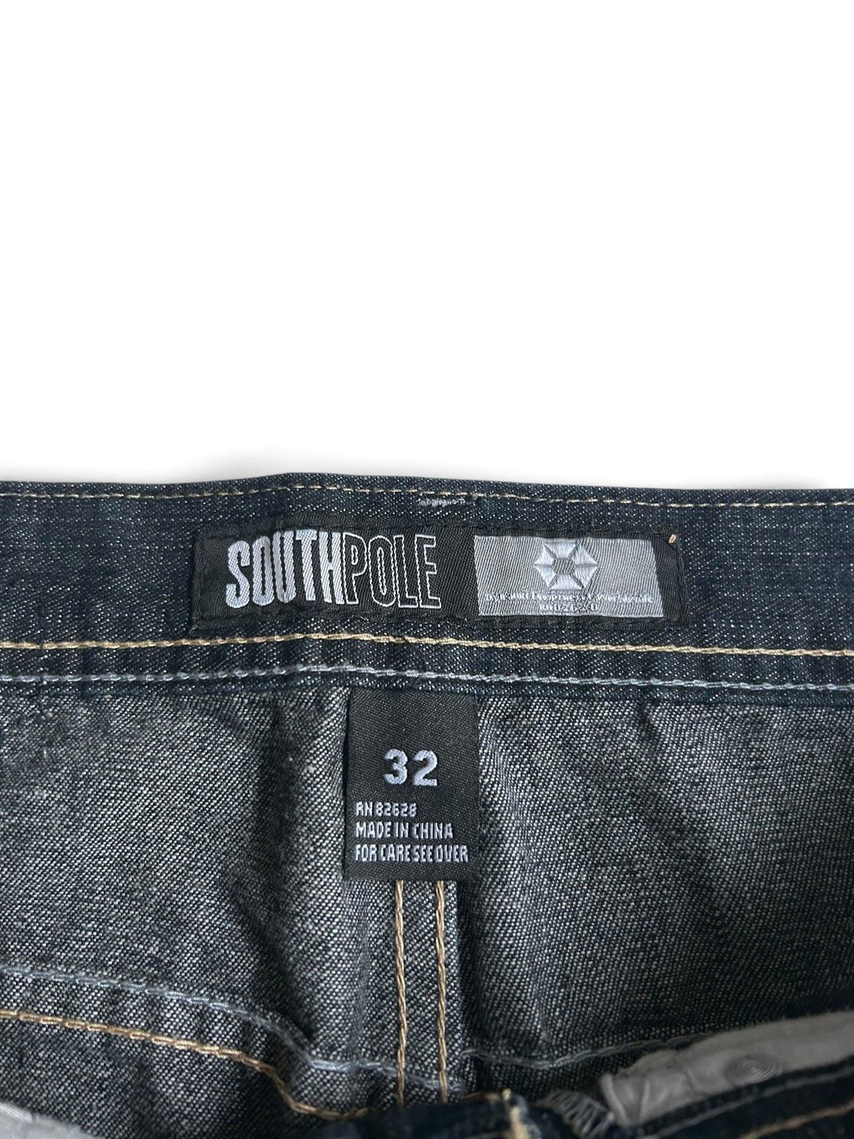 Southpole Graffiti Silver Tab Baggy W32 Y2K