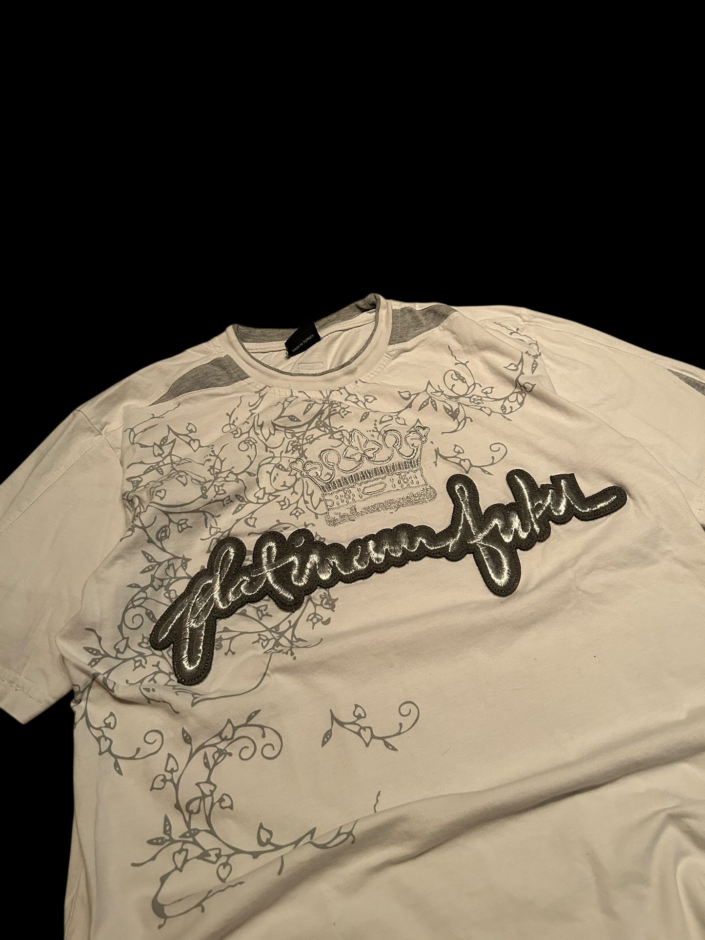 Fubu Platinum Tshirt Y2K