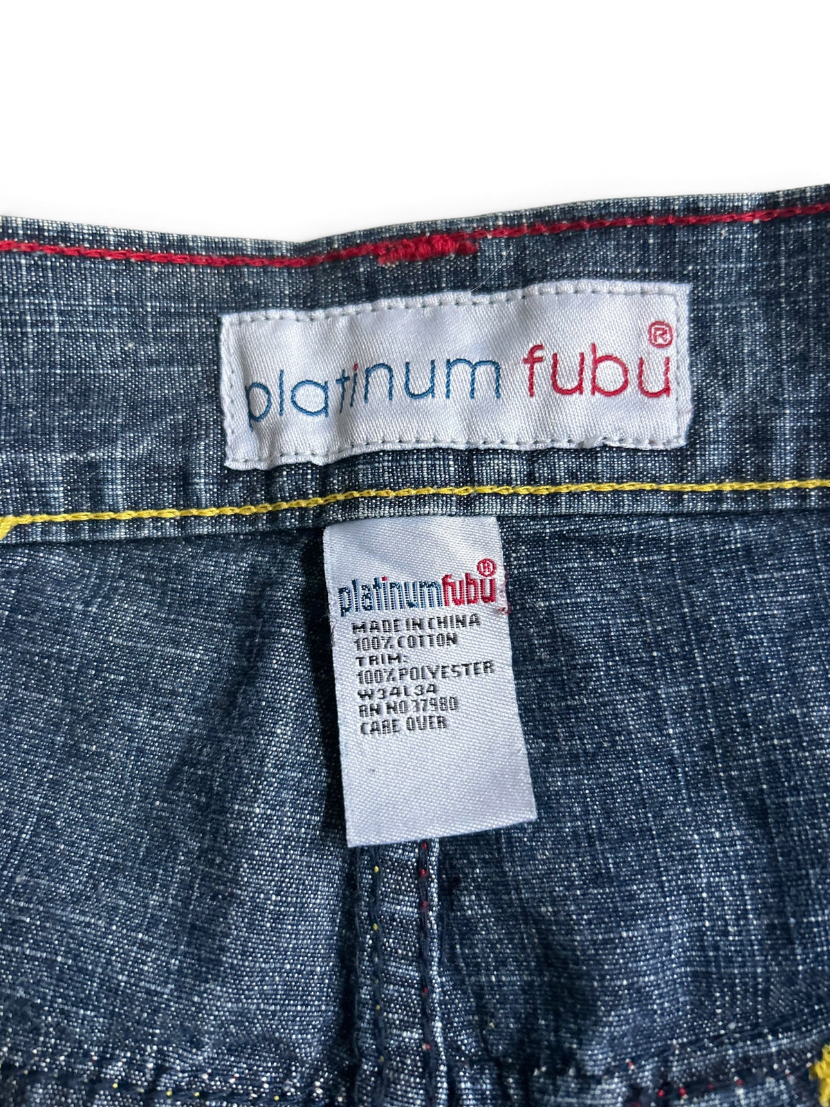 Fubu Platinum Harlem Baggy W34 Y2K