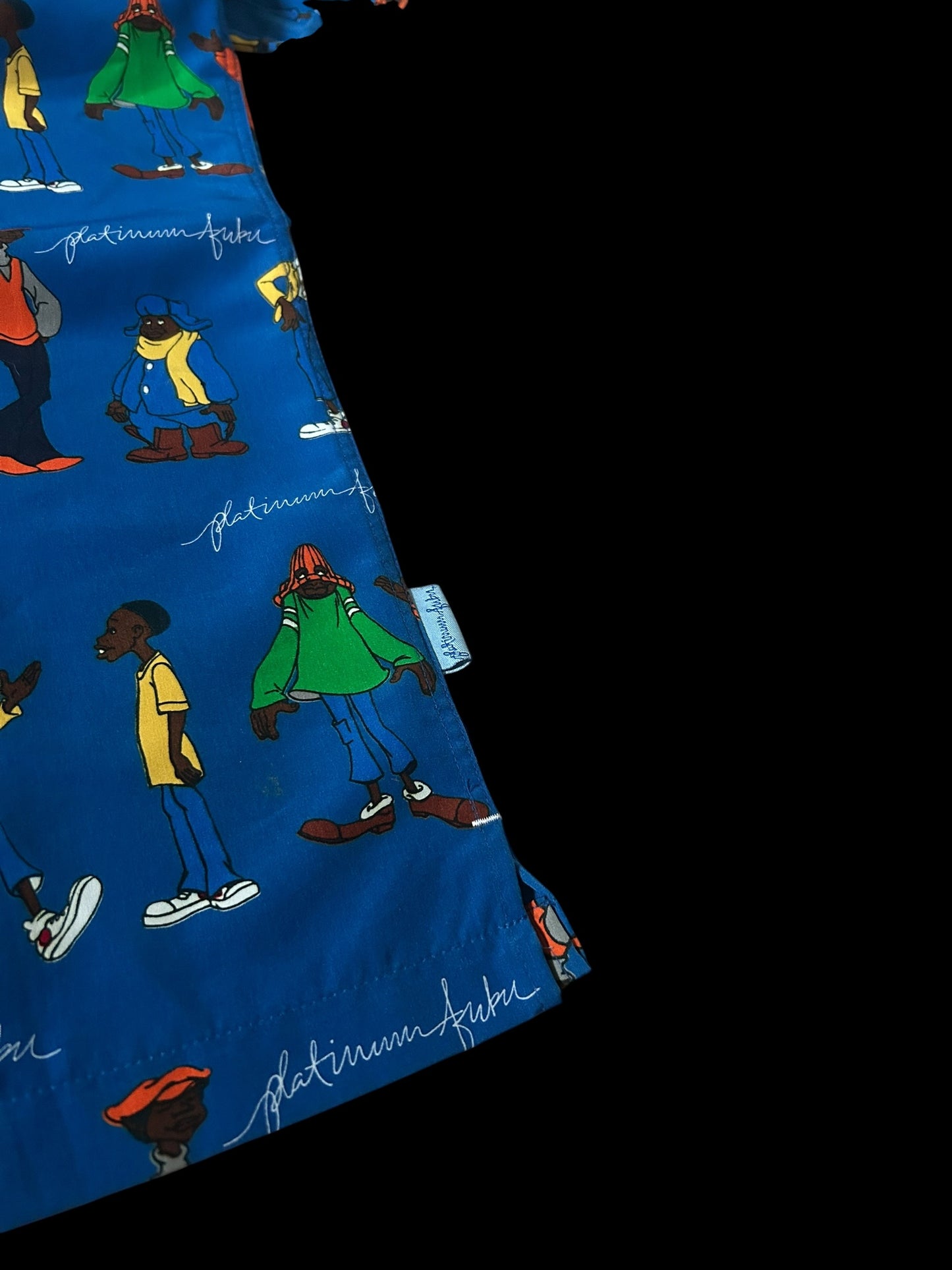 Fubu Platinum Fat Albert Shirt Y2K