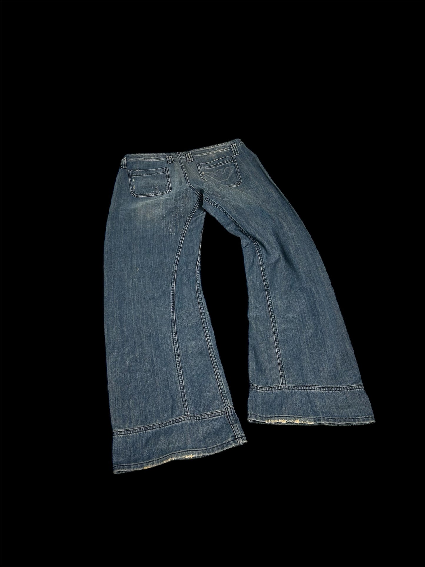 Armani Baggy/Flared Jeans Vintage