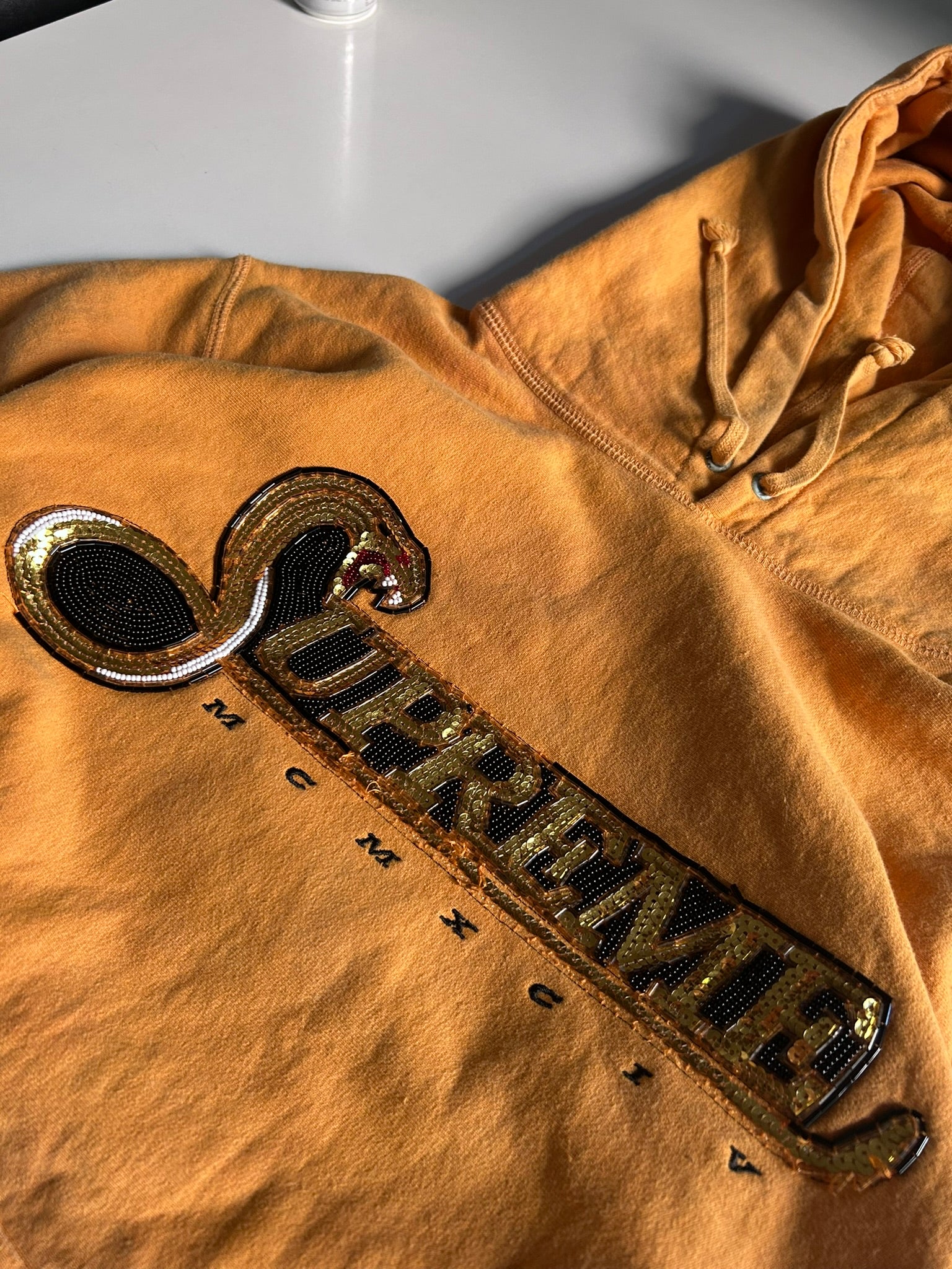 Supreme Serpant Sequin Hoodie