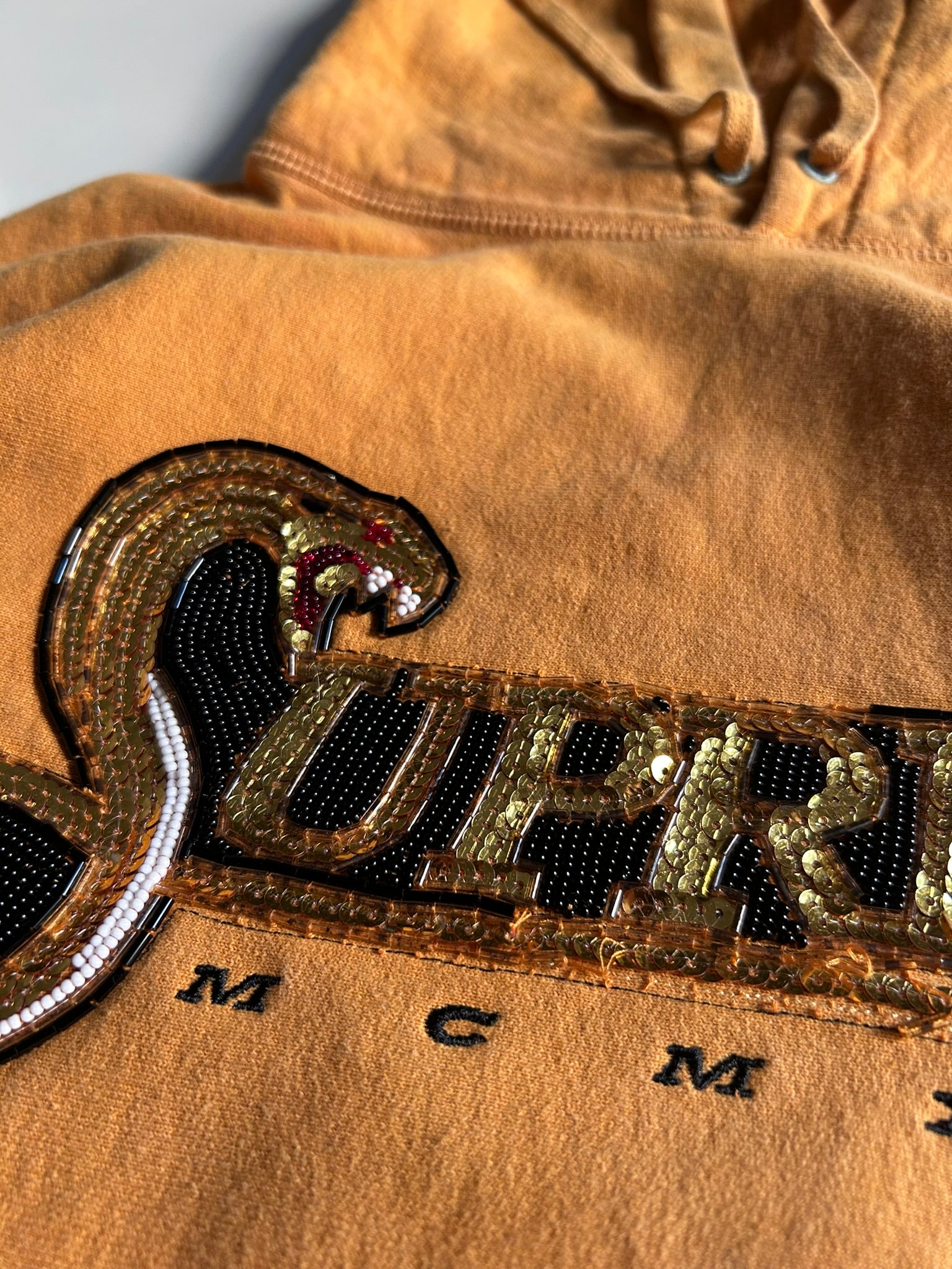 Supreme Serpant Sequin Hoodie